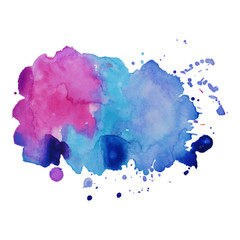 Abstract hand drawn watercolor background