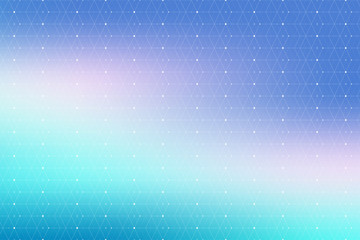 Geometric pattern with connected line and dots. Graphic background connectivity. Modern stylish polygonal backdrop for your design. Vector illustration.