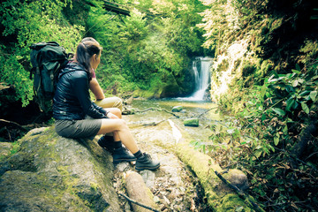 Young Couple Hiking