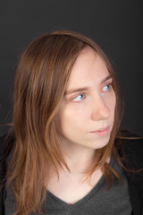 Naklejka premium portrait of a girl
