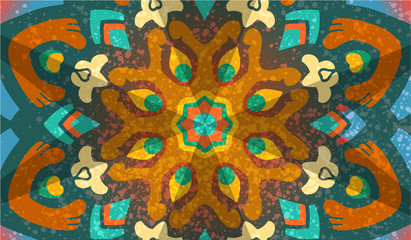 Abstract Ornate Elements For Design