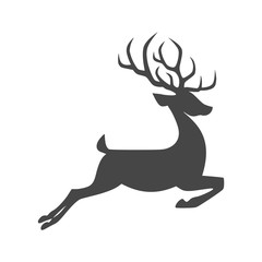 Fototapeta premium Deer icon - vector Illustration