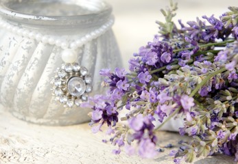 Lavendelblüten,  Lavander, Spa