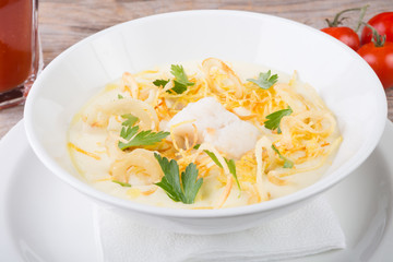 White fish fillet