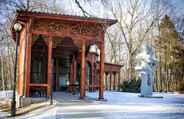 Park Zimą