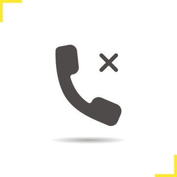 Rejected call icon