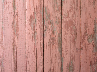 old wooden shabby chic Background in pink