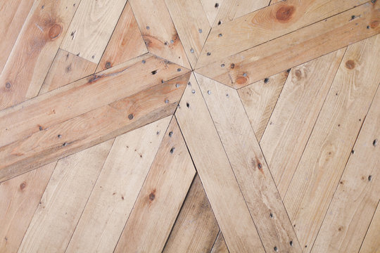 Wooden floor for background.