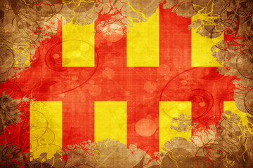 Vintage Northumberland flag