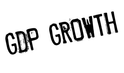 Gdp Growth rubber stamp. Grunge design with dust scratches. Effects can be easily removed for a clean, crisp look. Color is easily changed.
