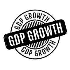 Gdp Growth rubber stamp. Grunge design with dust scratches. Effects can be easily removed for a clean, crisp look. Color is easily changed.