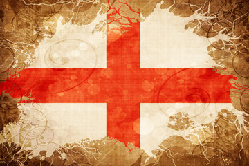 Vintage England flag