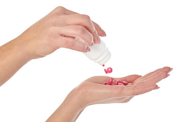 Pills in hand 