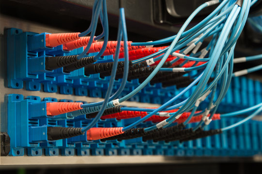 Fiberoptic ODF with patchcables