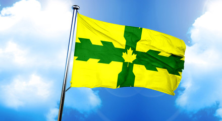 Gloucester flag, 3D rendering