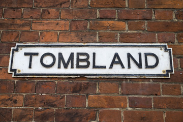 Fototapeta na wymiar Tombland in Norwich