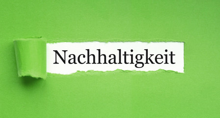 Nachhaltigkeit