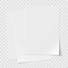 vector stack of papers