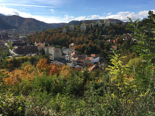 Brasov seen from Tampa mountain