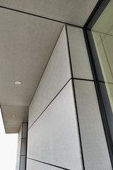 Exterior cladding of the residential building
