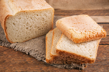 slices of fresh bread