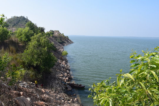 The Telaiya Dam on river Barakar Jhumri-Telaiya, Koderma, Jharkhand