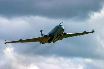 Nimrod aircraft at UK air show