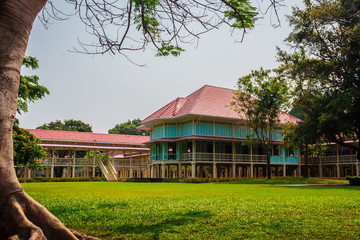 Beautiful Architecture af Mrigadayavan Palace, a former royal re