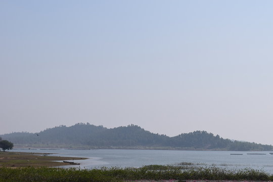 The Telaiya Dam on river Barakar Jhumri-Telaiya, Koderma, Jharkhand