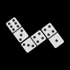 domino flat icon