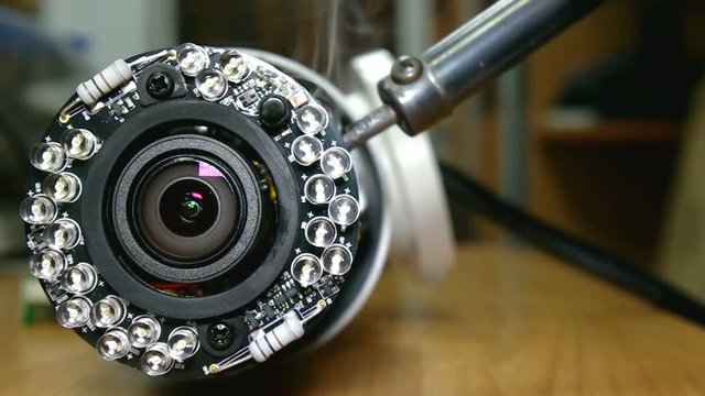 Repair ip surveillance camera