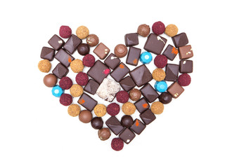 assorted chocolate candies