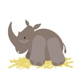 Rhino cartoon