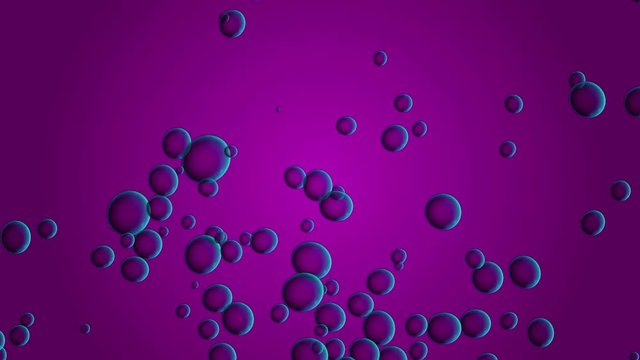 Animated colorful bubbles or balls, 4K abstract motion background for VJ, disco dance floor etc. Another color options in my portfolio.
