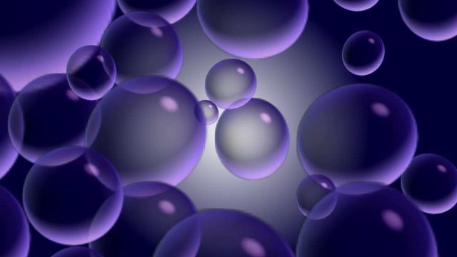 Animated colorful bubbles or balls, 4K abstract motion background for VJ, disco dance floor etc. Another color options in my portfolio.