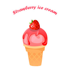 illustration of ice cream
