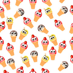 illustration of ice cream