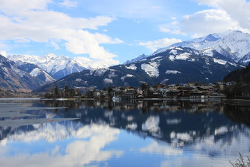 Fototapeta na wymiar Zell am See, Austria
