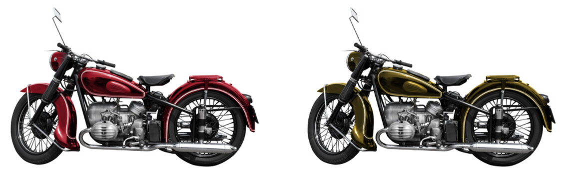 sch&ouml;nes altes oldtimer motorrad von 1925