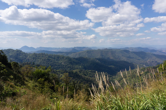 Scenic view during the Mae Hong Son loop, Thailand