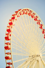 Ferris Wheel on a summer day