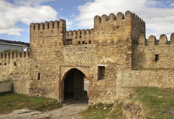 Fototapeta na wymiar Batonis-Tsikhe Fortress in Telavi. Georgia 
