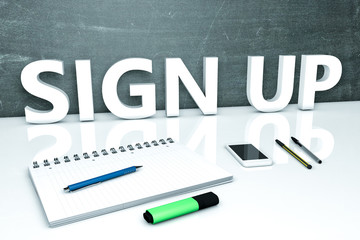 Sign up