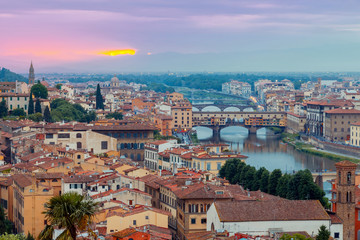 Fototapeta premium Florence. Ponte Vecchio.
