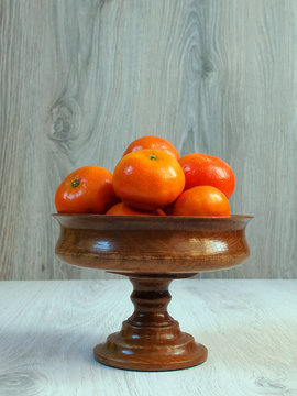Mandarinenschale