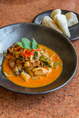 Curry Soft crab