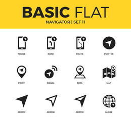 Basic set of Navigator icons
