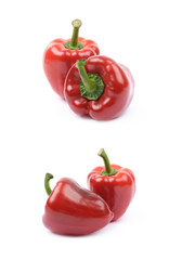 Bell peppers isolated