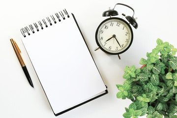 notebook for job listings. Business plan