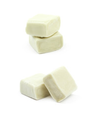 Chewing gum candy isolated